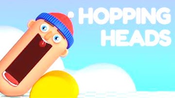 Hopping Heads gameplay All Levels (Level 1-3)