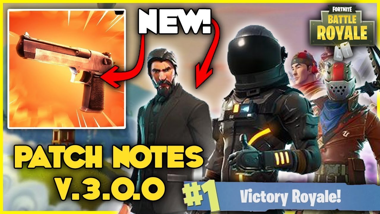 fortnite patch notes v 3 0 0 hand cannon building improvement fortnite battle royale - fortnite patchnotes 30