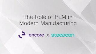 The Role of PLM in Modern Manufacturing