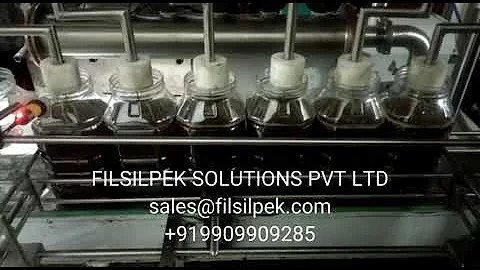 Automatic 3 Liter #oil filling machine, #oilpackaging , #edibleoil - Filsilpek - 919054294961