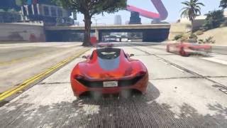 ACROBAZIE CON LE AUTO EPICHE! GARE STUNT - GTA 5 ONLINE - By MATYU screenshot 4
