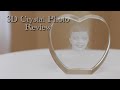 GREAT GIFT IDEA:  Amazon 3D Crystal Photo Review (made by 3dPixDance) #gift #photography