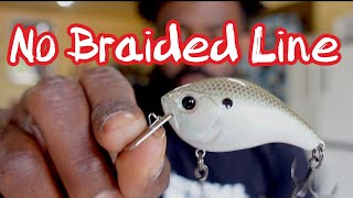 3 Baits You should NEVER USE BRAIDED FISHING LINE WITH