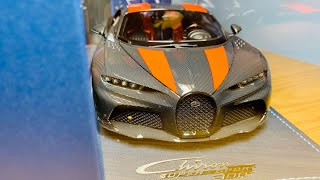 Bugatti Chiron Supersport 300 118 By Mr Collection Models - Unboxing Video