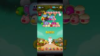 LINEバブル2 3462 中ボス スーパーハード 黄金コニー 初挑戦クリア