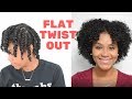 FLAT TWIST OUT ON NATURAL HAIR|| 5TH ATTEMPT!! ||DANESHAB
