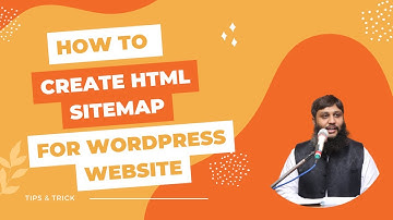 How to create html sitemap in WordPress