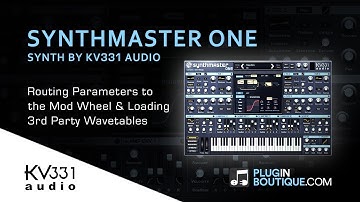 Synthmaster One - Routing Parameters and Using 3rd Party Wavetables
