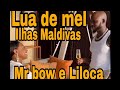 Mr bow e liloca Nas Maldivas, casal famosos de Moçambique
