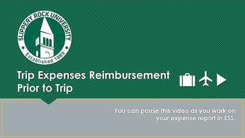 AP Travel Guide   Create Expense Report   Prior to Trip