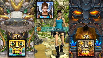 Temple Run 2 Enchanted Palace Vs Lara Croft Relic Run Vs Temple Run 2 Volcano Island - Endless Run