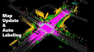 Point Cloud Map Update & Auto Labeling (Ouster OS-1 128)