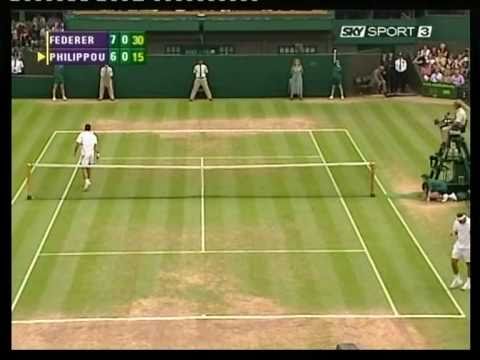 Federer - Philippoussis 3-0 F WIM2003 Best Roger&#039;s points