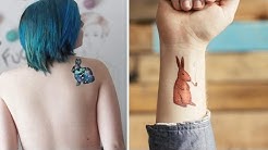 Cute Rabbit Tattoos Compilation