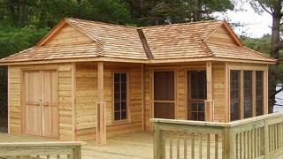 A Small Inexpensive Wood Cabin Kit That You Can Emble Yourself For 23 To 29,000