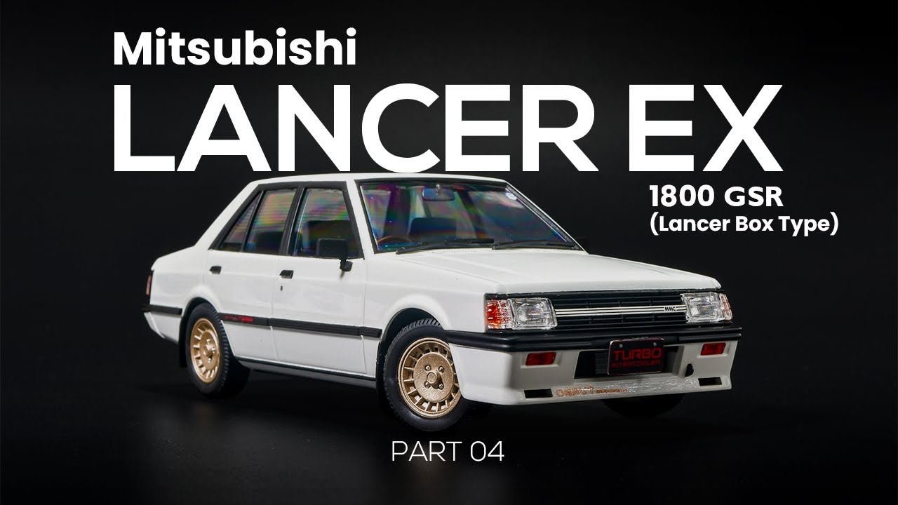 Hasegawa 1/24 Mitsubishi Lancer EX 1800GSR Turbo - Part 4 - YouTube