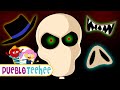 Pueblo Teehee | Descubre las Partes de la Cara de un Esqueleto