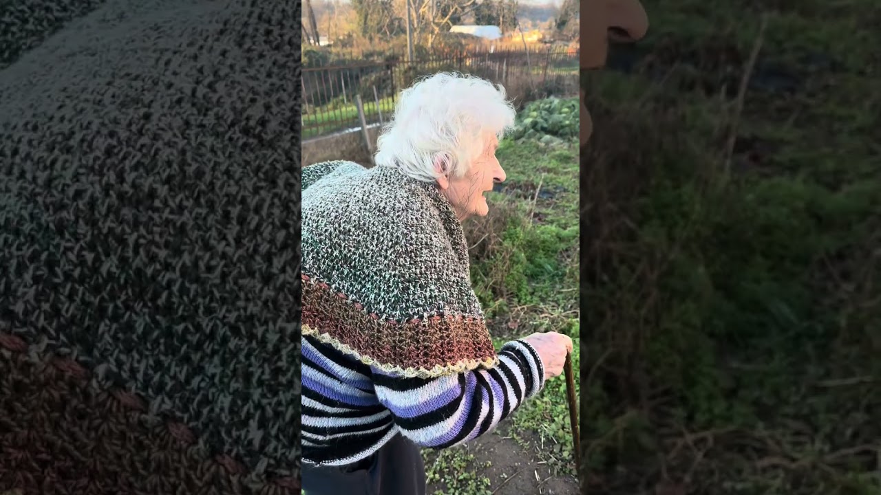 tutto il giro nell'orto a prendere le verze