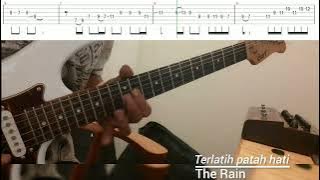 Terlatih patah hati || The Rain || TAB melodi