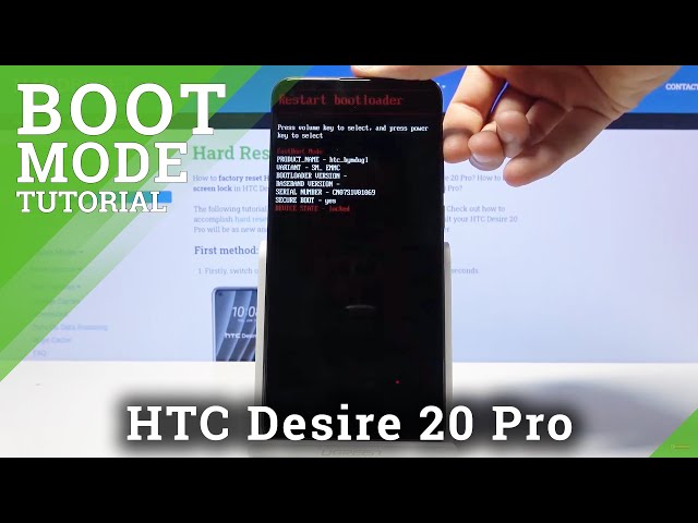 HTC Desire 816 HS Bleu - Pour Pièces, Bloqué En Mode Fastboot - 16 Go