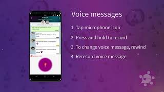 BubCon Tutorial - Voice message screenshot 5