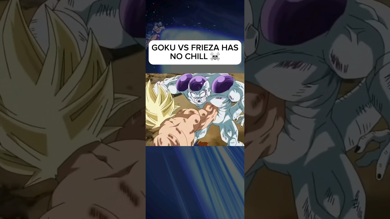 GOKU VS FRIEZA HAS NO CHILL!! 