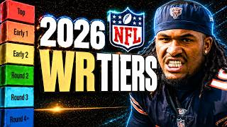 NEW Top 45 WR Rankings & Tiers for 2026 Fantasy Football