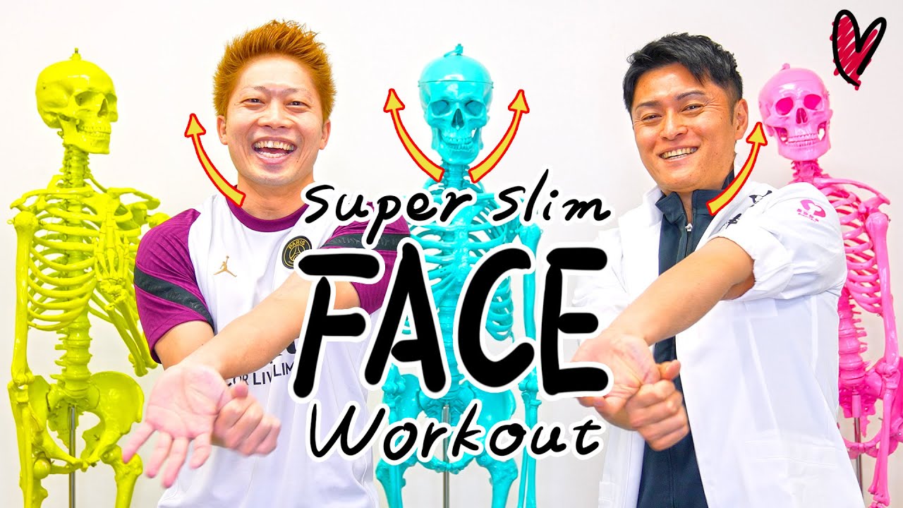 [100% slim face] Oriental exercise makes face twice as small by moving hands. 手を動かすだけで100%小顔になる！