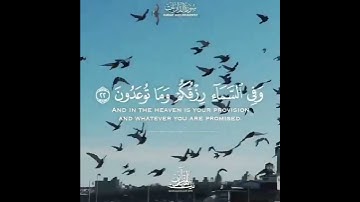سورة الذاريات الشيخ سعود الشريم#قرآن #رمضان #سعود_الشريم #عبدالرحمن_مسعد #عبدالرحمن_السديس #القرآن