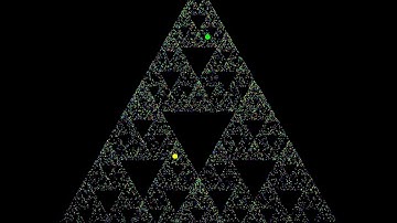 Fractal Generating Random Walk - Prismatic Overlap