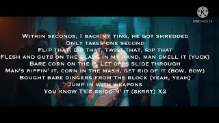 Horrid1 - Seconds Lyrics Mlyrics