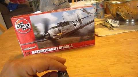 Airfix 1/72  messerschmitt bf 109 e-4 FINISHED