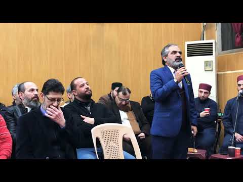 ابوبهجت ابوشعر عديت على الورد دمشق مسجد خالدين الوليد