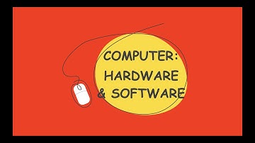 Hardware & Software Components of a Computer | Class 3 | Parts of Computer | Input & Output Devices