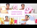 UNBOXING BABY GIFTS FROM EMIRATES, GOOGLE, SAMSUNG, UDY FOODS & MORE!