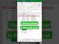 How to use Vlookup function in Microsoft Excel #excel #microsoftexcel #vlookup #vlookupformula