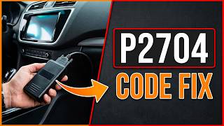 How To Fix P2704 Code - Transmission Friction Element Performance Fix