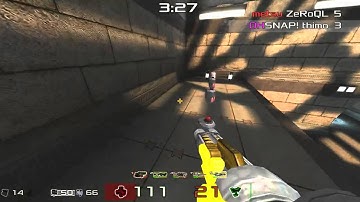 Xonotic duel - thimo vs ZeRoQL on stormkeep (12.09.2013)