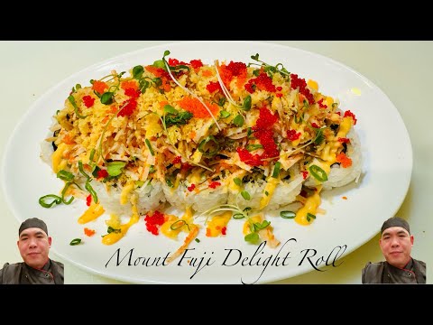 How to Make Easy Simple and Delicious Mount Fuji Delight Roll - Step by Step