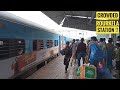 Kantabanji - Howrah Ispat Express arrival at crowded Rourkela station #kolkata #rourkela