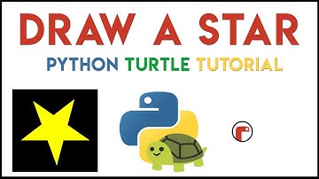 Python Turtle - Code a Star Tutorial