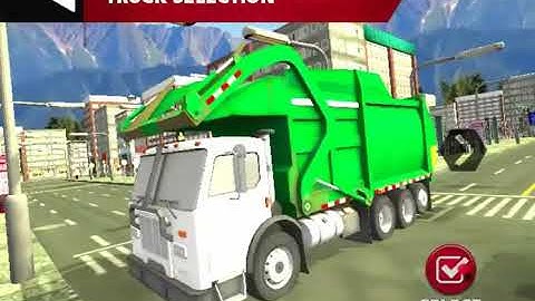 Real Garbage Truck Game Walkthrough Part 1