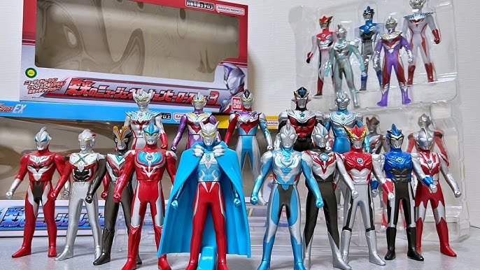 ウルトラヒーローシリーズ ウルトラマンX,ジード,オーブ スターズ 