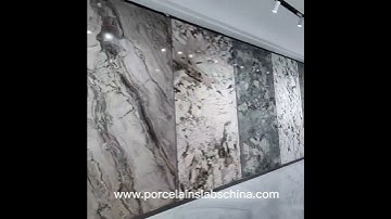 large format tile company from china,porcelain slabs tile with varied size and pattern