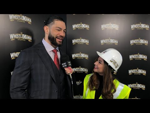 ROMAN REIGNS Talks WRESTLEMANIA 37, WWE/FOX Relationship + MORE (INTERVIEW)