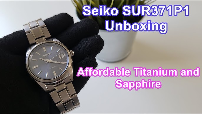 Seiko Classic Titanium Men's Quartz Watch SUR373P1 #seikowatch #seiko  #luxurywatches #luxurywatch - YouTube