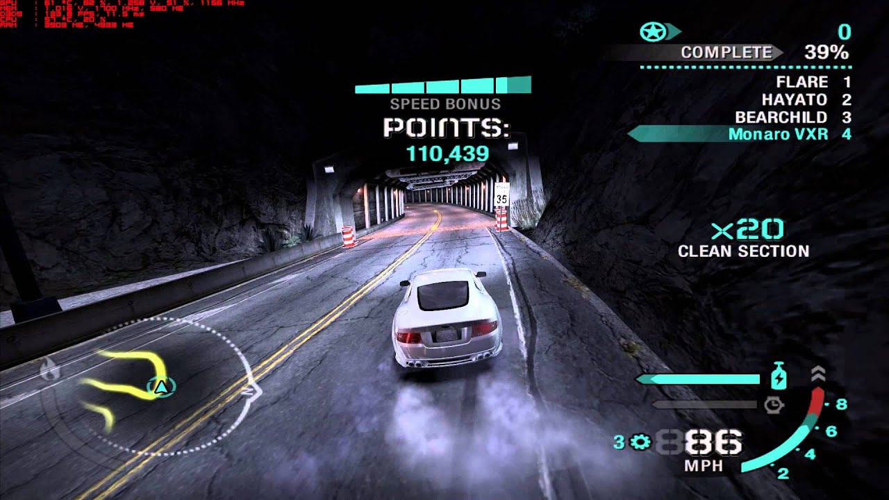 NFS Carbon Bronze Canyon Drift Challenge 4.8 Million DB9