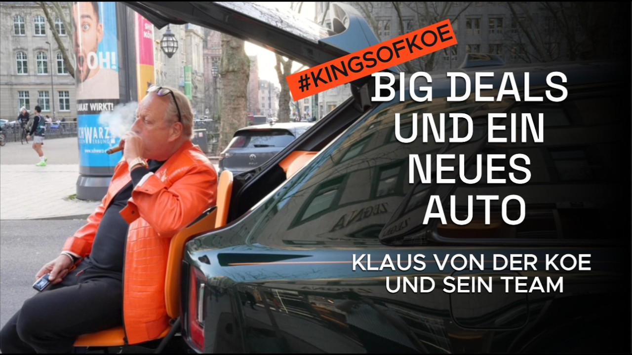 KLAUS NEUE ROLLS ROYCE und ein EX-COP bei FINEART!