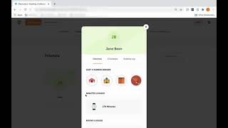 Beanstack Basics for Libraries How to add friends and view leaderboards