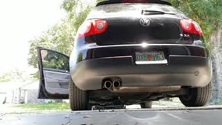 Mk5 rabbit 2.5 5 cylinder rear muffler delete